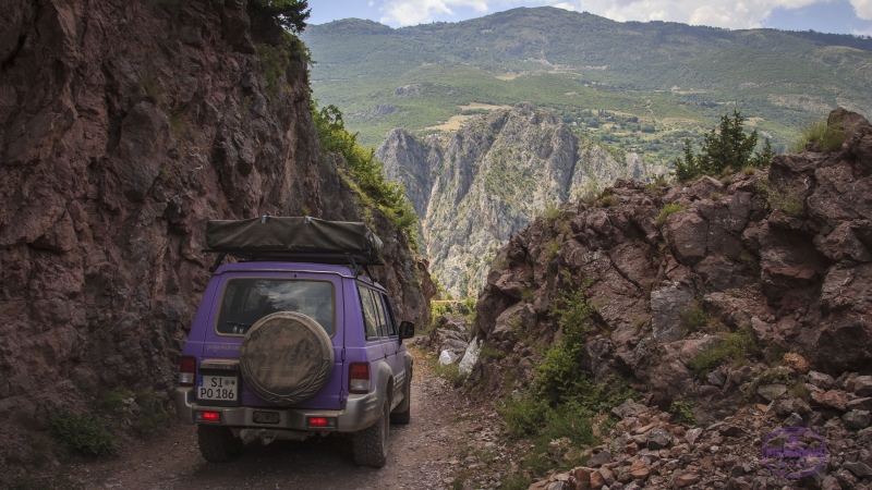 albanien-Offroadstrecken-Piste
