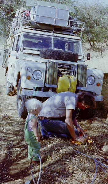 Auf Stein aufgefahren, Südsudan 1978