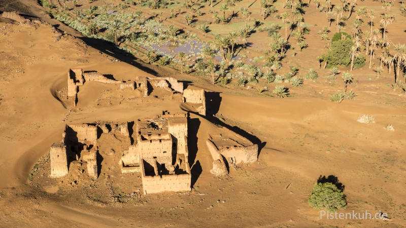 Luftbild-Marokko-Ruine-Kasbah-Tighremt-3