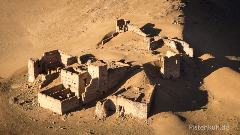 Luftbild-Marokko-Ruine-Kasbah-Tighremt-4
