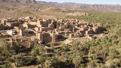 Luftbild-Marokko-Kasbah-Agdz