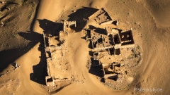 Luftbild-Marokko-Ruine-Kasbah-Tighremt