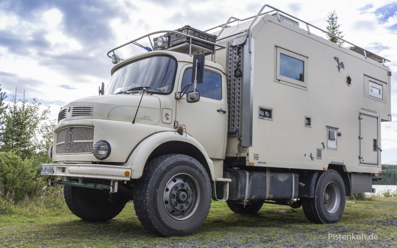 Rundhauber Mercedes-913 Wohnmobil