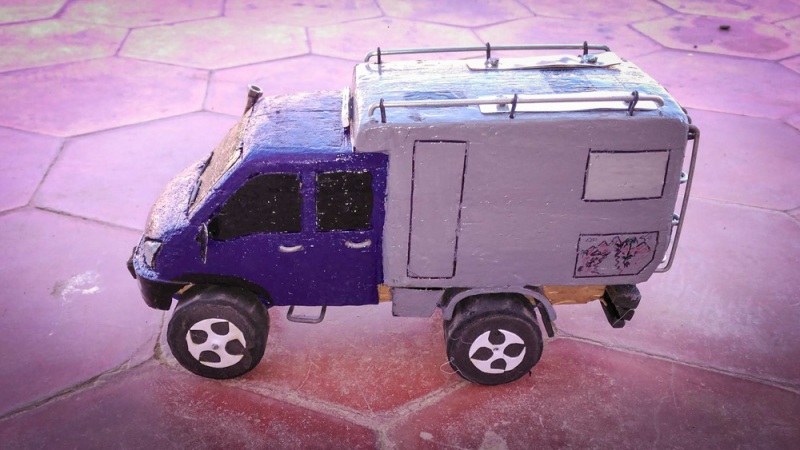 modellauto holz expeditionsmobil