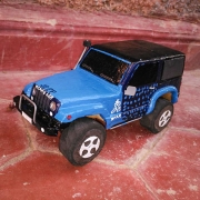 modellauto holz jeep wrangler