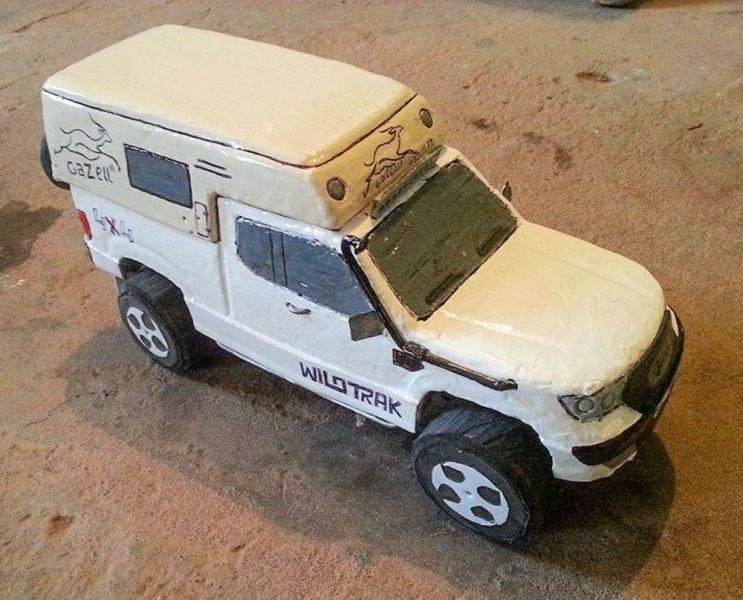 modellauto holz wildtrak