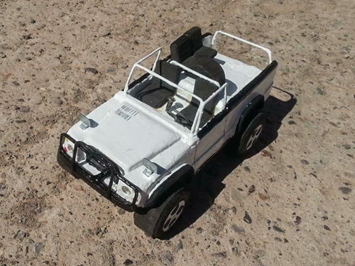 modellauto land rover cabrio