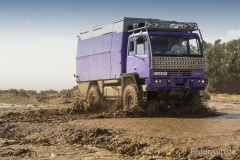 Expeditionsmobil-Offroad-Action