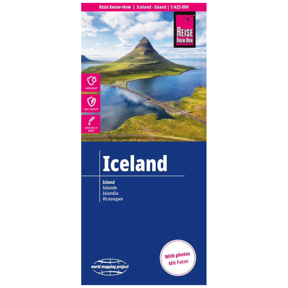 Reise Know-How Landkarte Island (1:425.000)