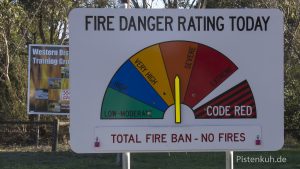 Indikator für Waldbrandgefahr