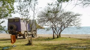 Relaxen am Strand in Malawi