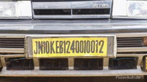 Autokennzeichen in Tansania