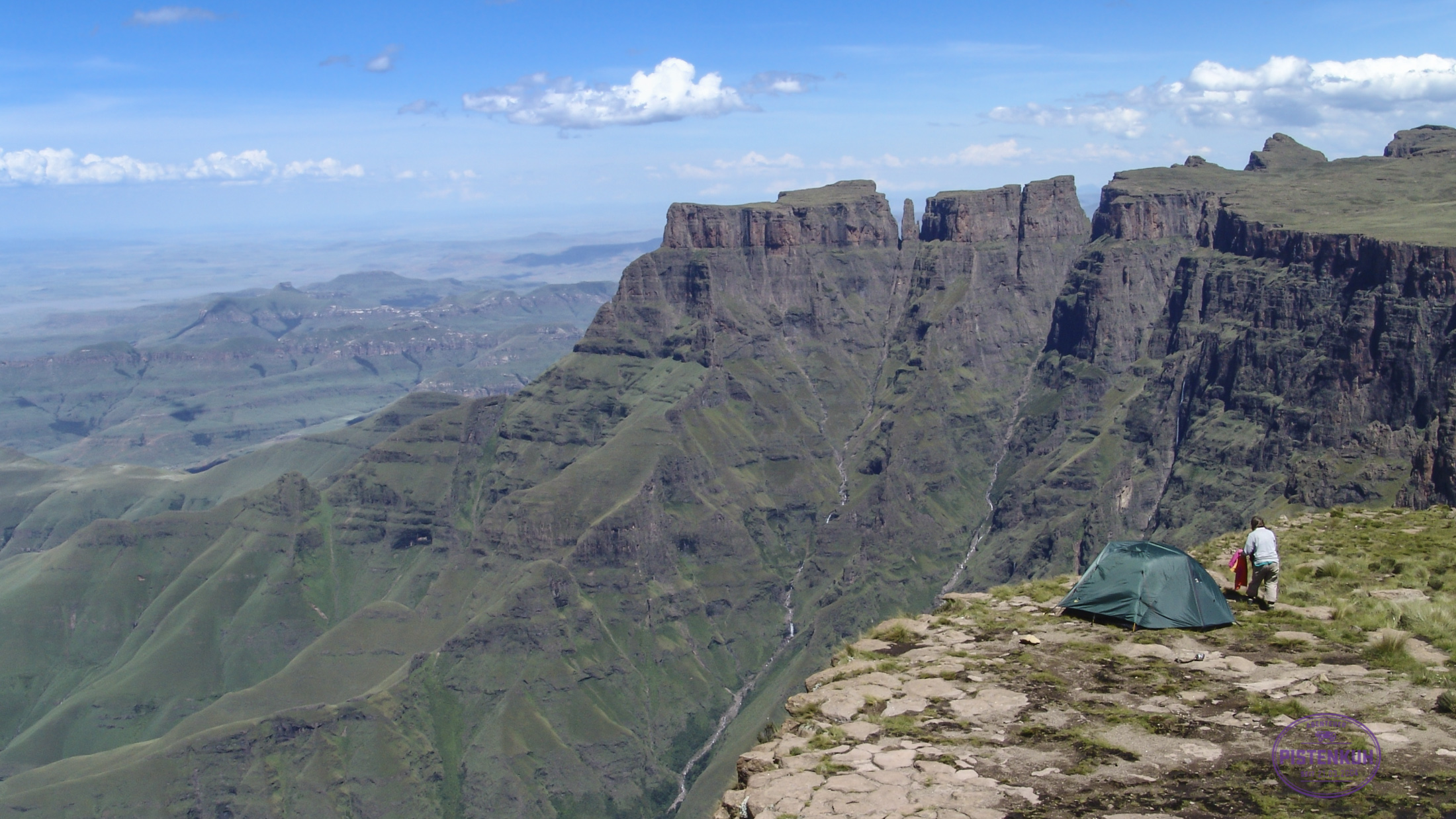 Zelten in den Drakensbergen