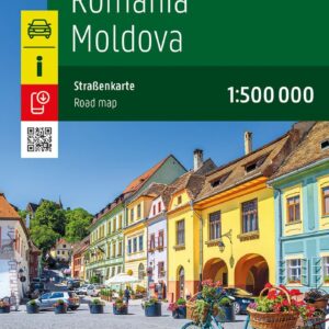 freytag & berndt Auto + Freizeitkarte, Rumänien – Moldawien 1:500.000