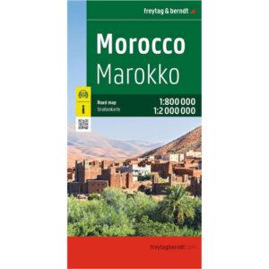 freytag & berndt - Autokarte Marokko 1:800.000 – 1:2.000.000