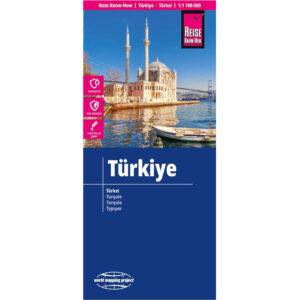 Reise Know-How Landkarte Türkei (1:1.100.000)