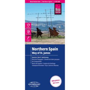 Reise Know-How Landkarte Spanien Nord mit Jakobsweg (1:350.000)