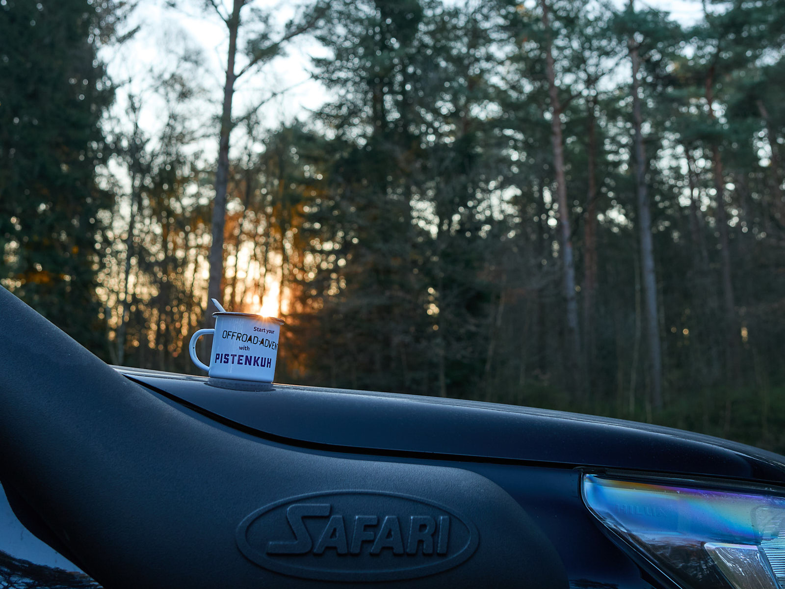 Blaue Stunde am Morgen
