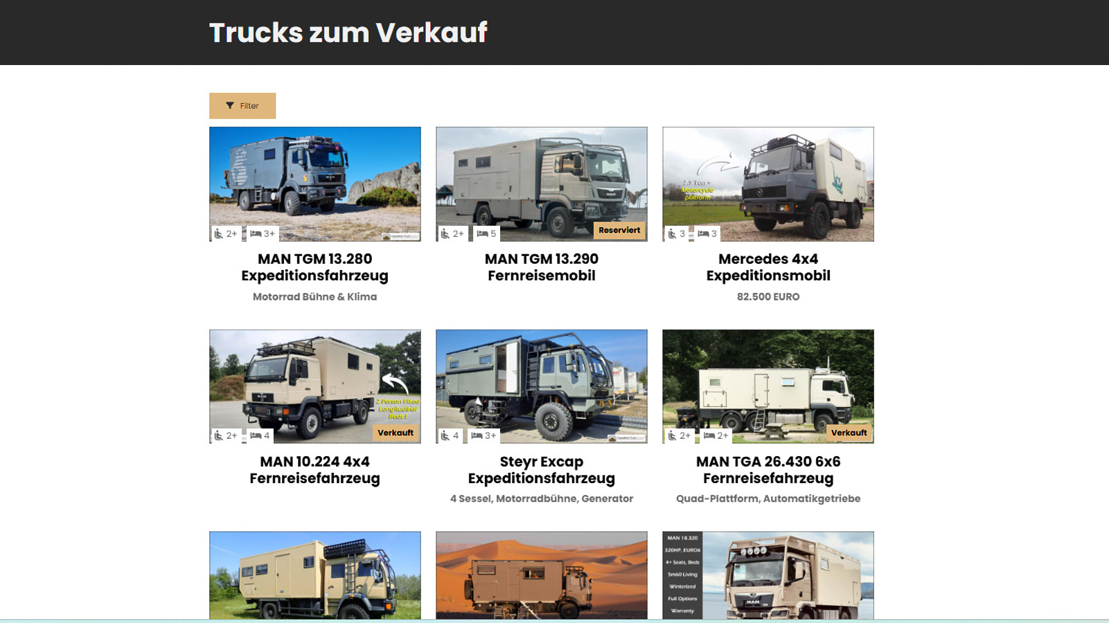 Expeditions Mobil Planung eines Expeditionsmobils – Verkauf des Expeditionsmobils - Pistenkuh