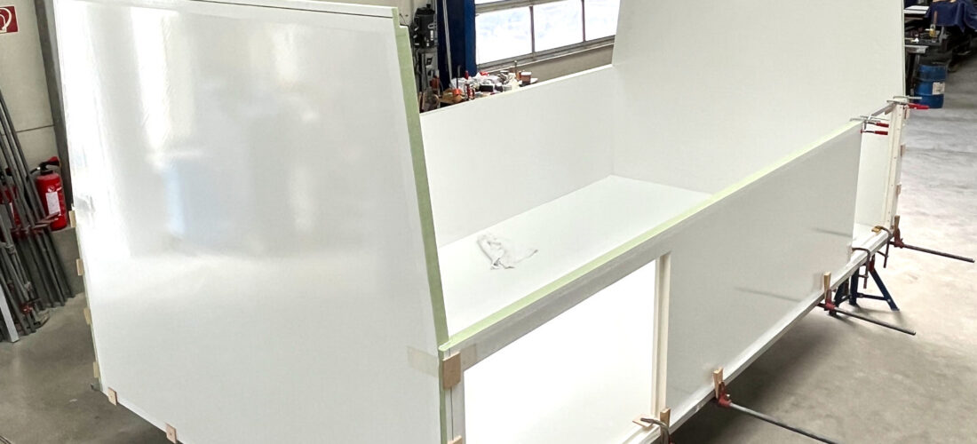 Wie die Leerkabine bei BoXmanufaktur entsteht