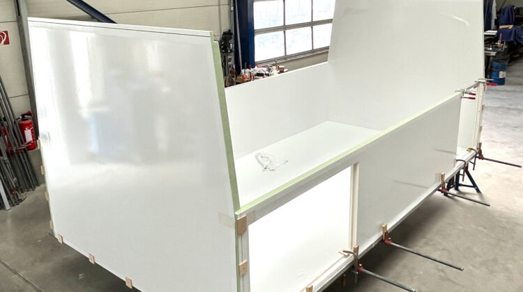 Leerkabine bei BoXmanufaktur