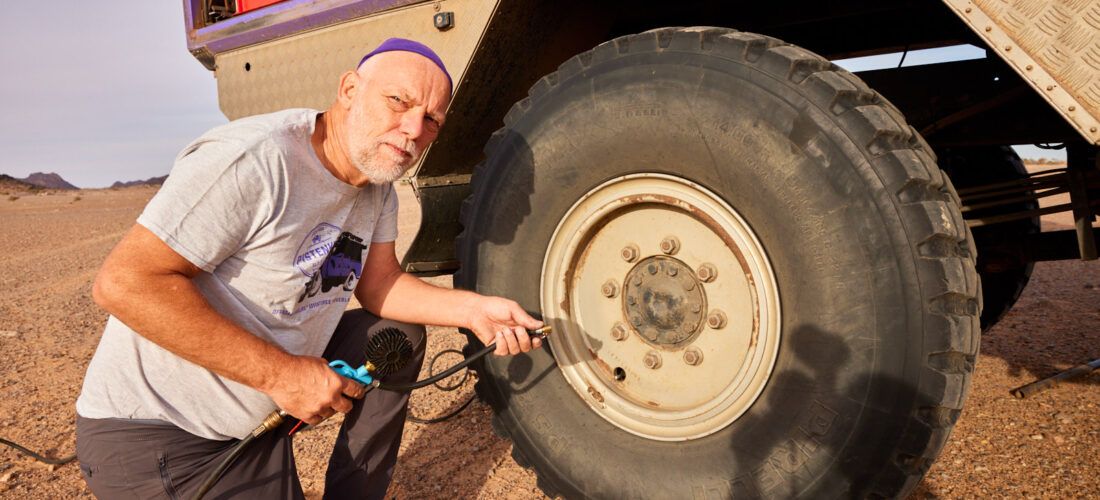 Reifenfülldruck manuell anpassen