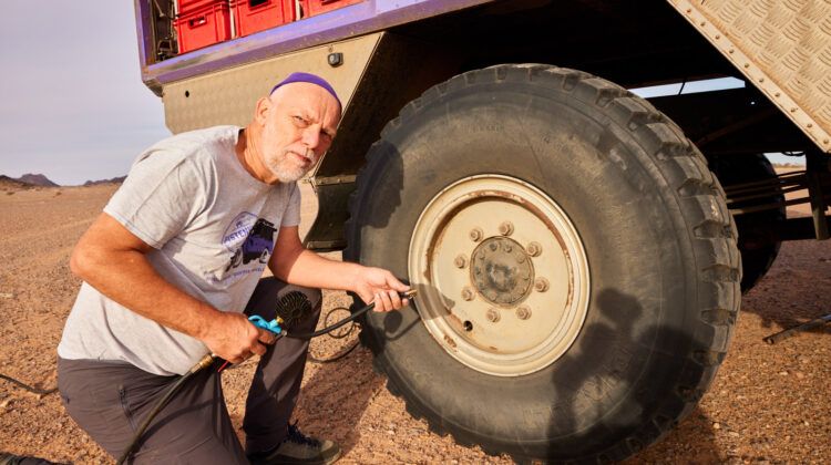 Reifenfülldruck manuell anpassen