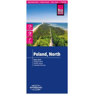 Reise Know-How Landkarte Polen, Nord | Poland, North (1:350.000)