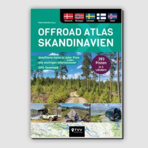 Offroad Atlas Skandinavien: 393 Pisten in 5 Ländern