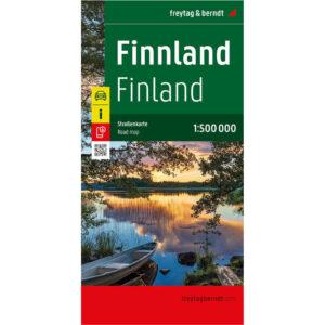 Finnland, Straßenkarte 1:500.000, freytag & berndt