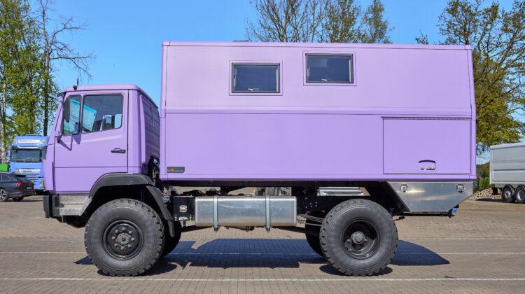 Fahrzeuggewicht Expeditionsmobil