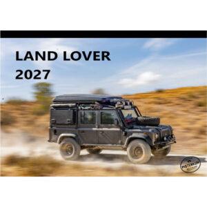 Geländewagen Kalender 2027 mit Land Rover Defender Abbildungen - DIN A3 quer